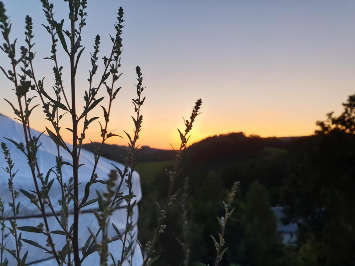 Idyllische Jurte In Der Sachsischen Schweiz Hotel Sebnitz Bagian luar foto